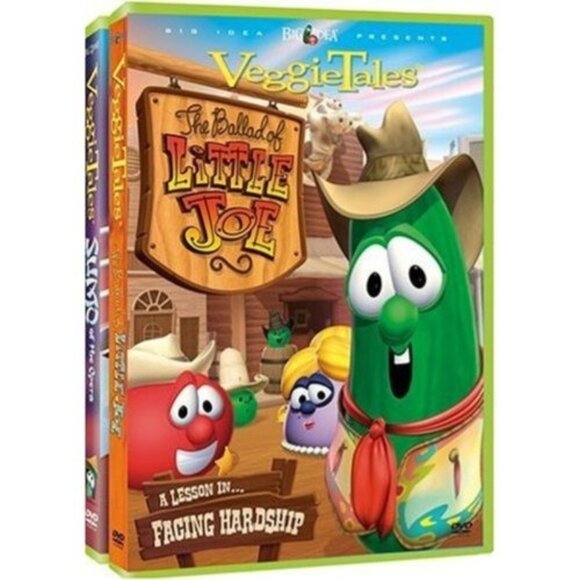 Bid Idea DVD Veggie Tales Ballad of Little Joe A Lesson in Facing Hardship - Picture 1 of 5